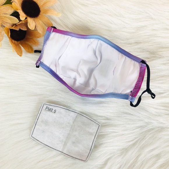 NEW‼️TIE DYE MULTI COLOR PM2.5 FACE MASK - mask - Picture 2 of 3